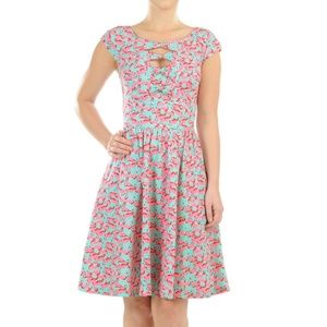 Eshakti Flamingo Dress 16W